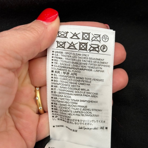 Roland Mouret for Banana Republic Short-sleeved Black Bodycon Dress Sz 6 - Picture 9 of 9